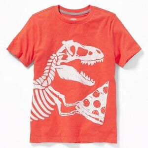 Dinosaur Pizza Graphic Tee